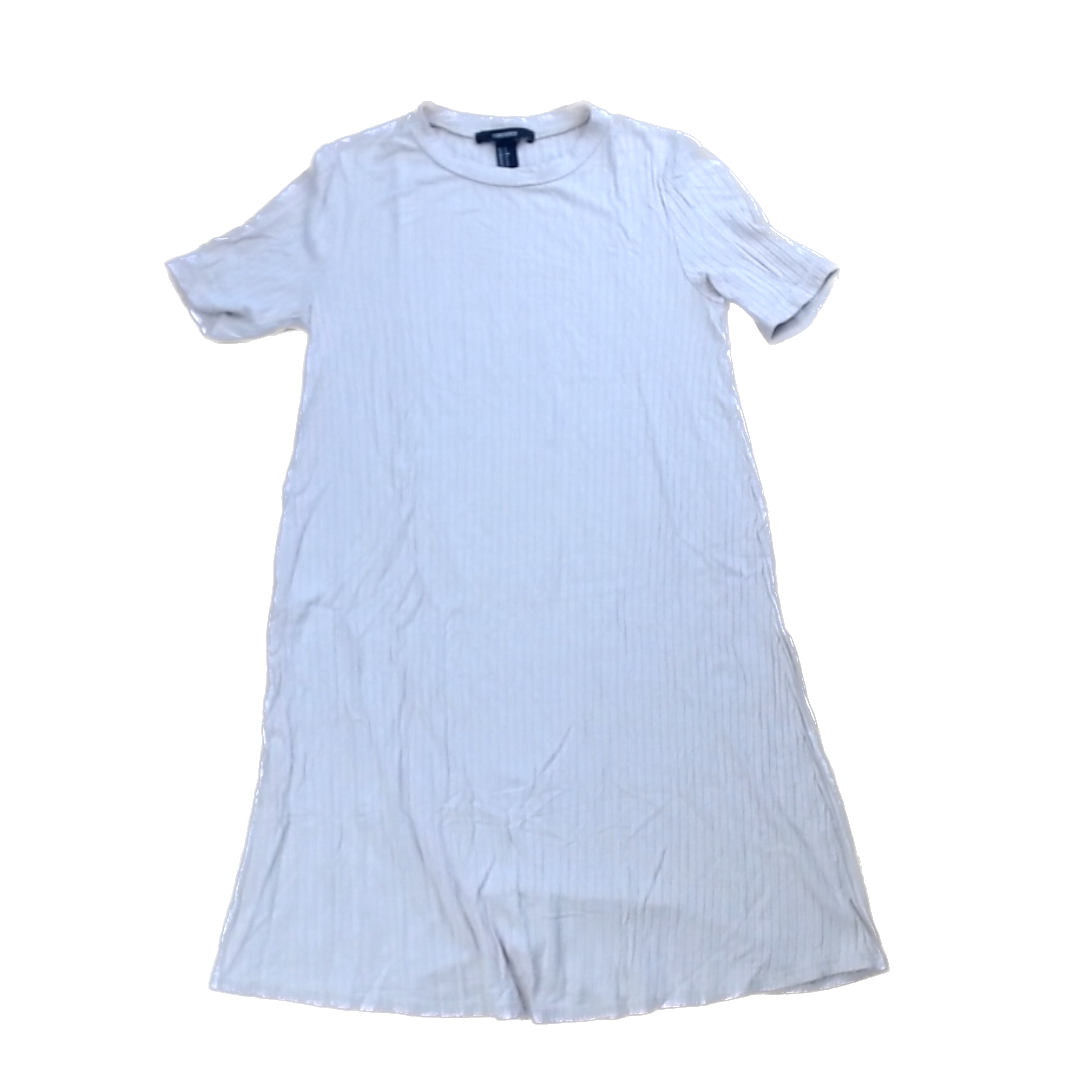 Forever 21 Girls Beige Dress Size: 12 Years Beige