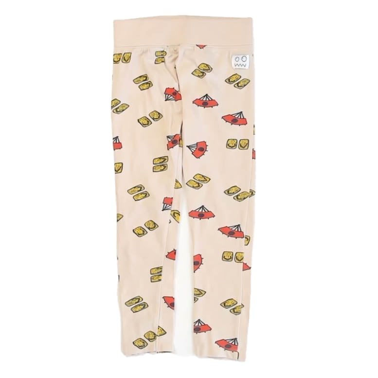 Indikidual Girls Beige Leggings Size: 5T Beige