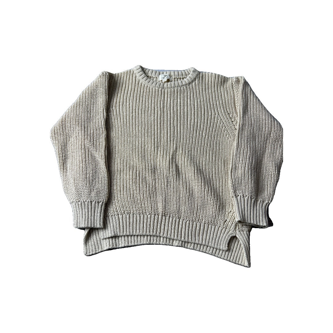 The Simple Folk Unisex Beige Sweater Size: 5-6 Years Beige