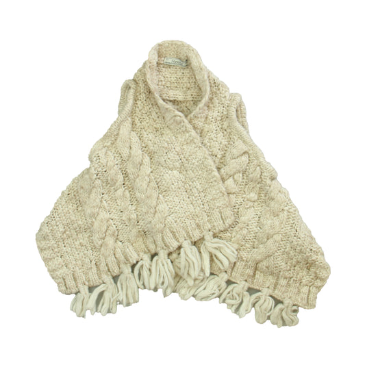 Mayoral Girls Beige Cardigan Size: 2T Beige