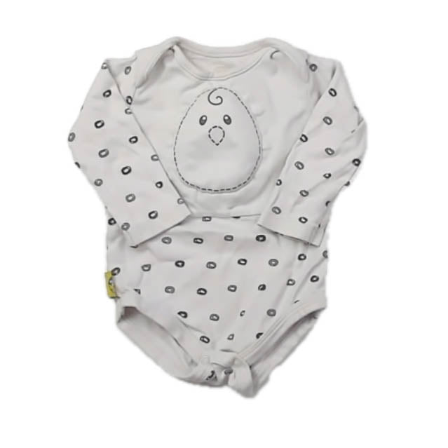 Nested Bean Unisex Beige Onesie Size: 6-12 Months Beige