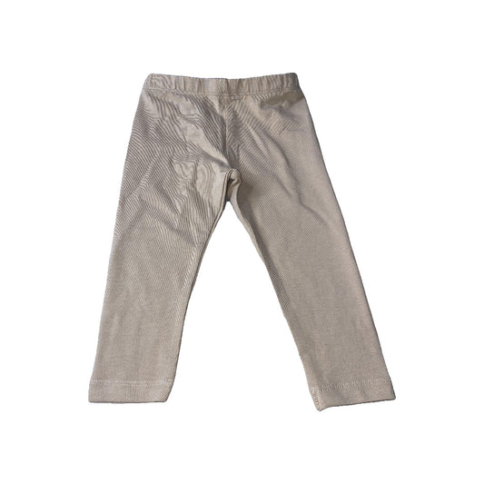 Colored Organics Unisex Beige Leggings Size: 12-18 months Beige