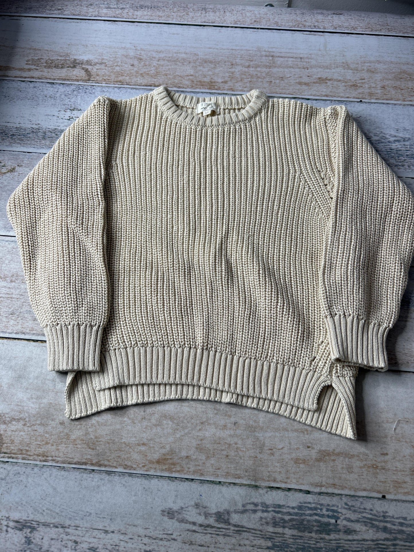 The Simple Folk Unisex Beige Sweater Size: 5-6 Years Beige