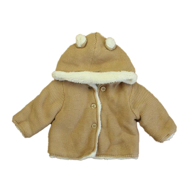 Gap Unisex Beige Cardigan Size: 3-6 Months Beige