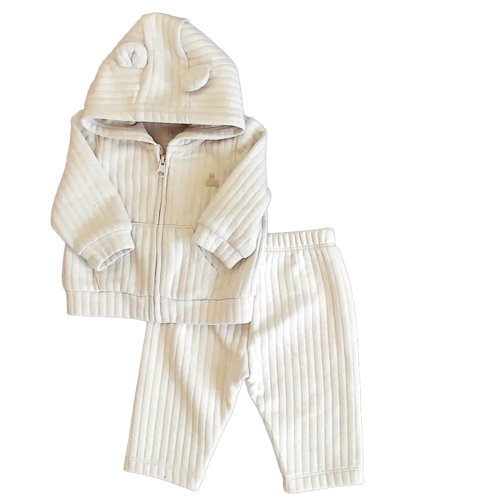 Gap Unisex Beige Apparel Sets Size: 0-3 Months Beige