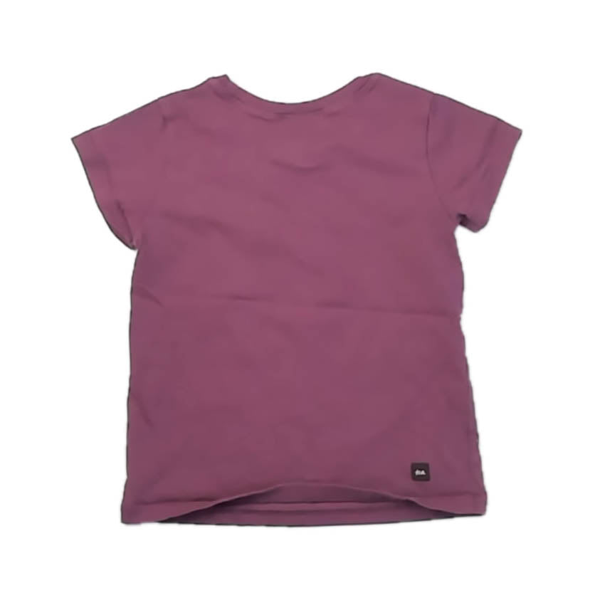 Tea Collection Girls Berry Seahorses Long Sleeve T-Shirt Size: 4T Berry Seahorses