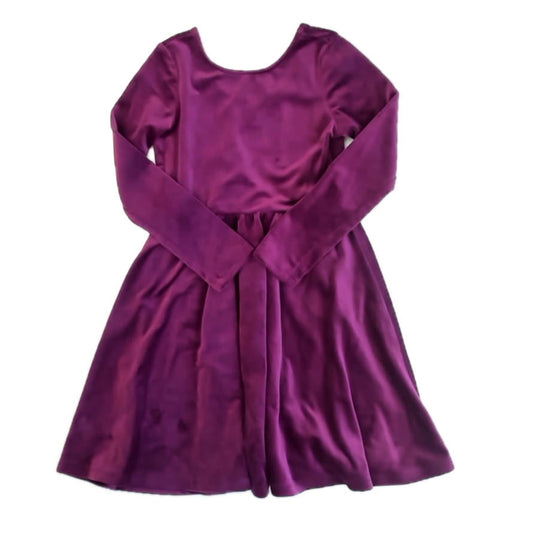 Tea Collection Girls Berry Dress Size: 8 Years Berry