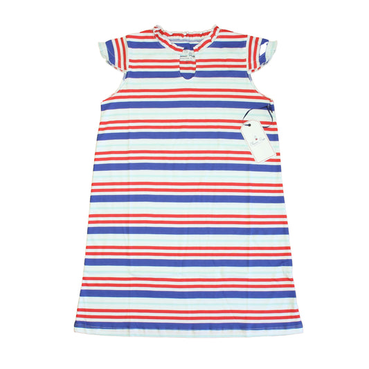 Classic Prep Girls Bittersweet Multistripe Dress Size: 6-14 Years