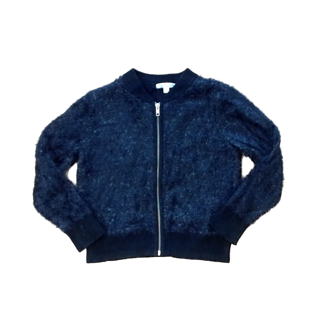 Rockets Of Awesome Girls Black and Silver Sweater Size: 6 - 7 Years Black and Silver