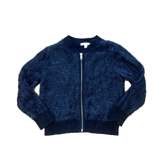 Rockets Of Awesome Girls Black and Silver Sweater Size: 6 - 7 Years Black and Silver