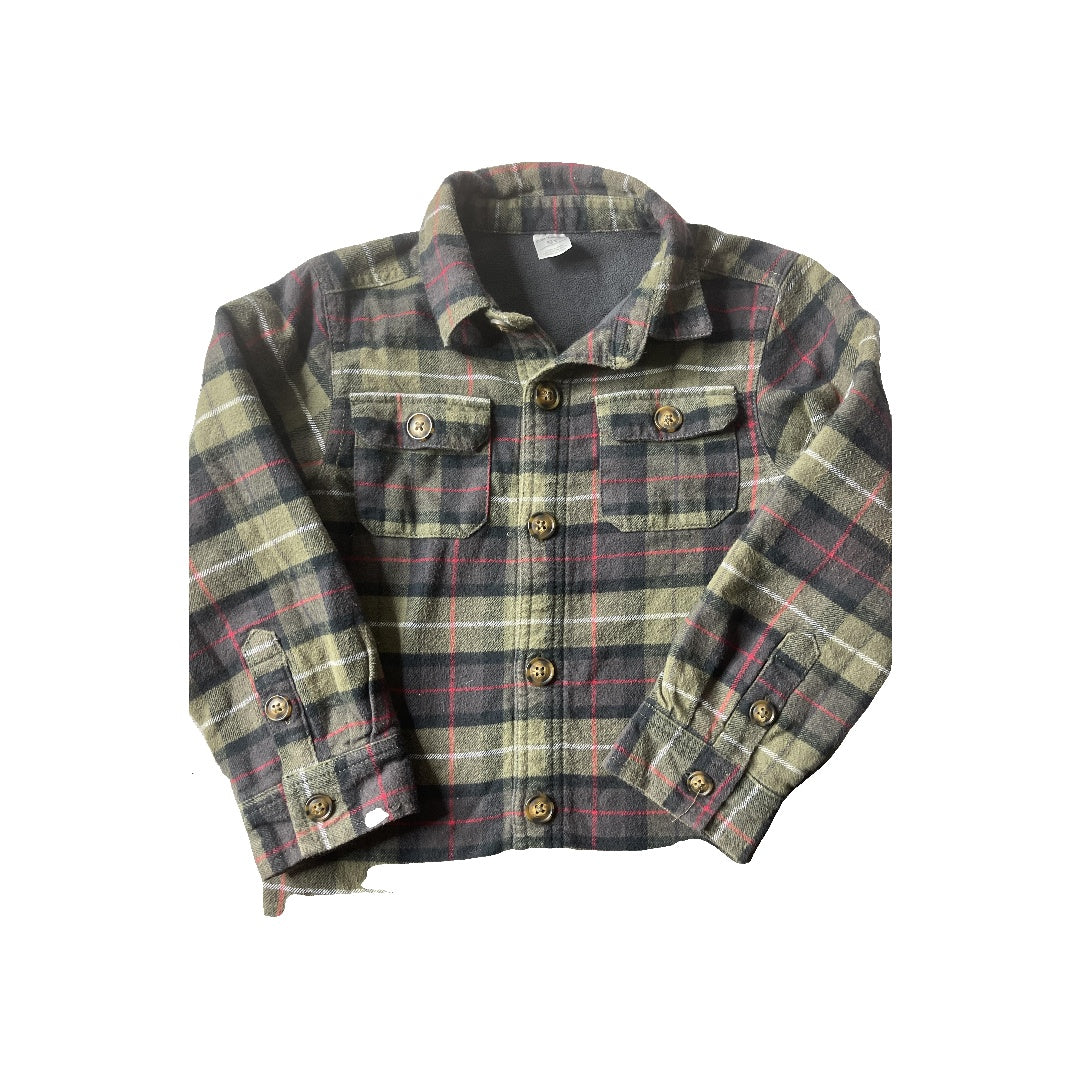 Carters Boys Black | Army Green Jacket Size: 5T Black | Army Green