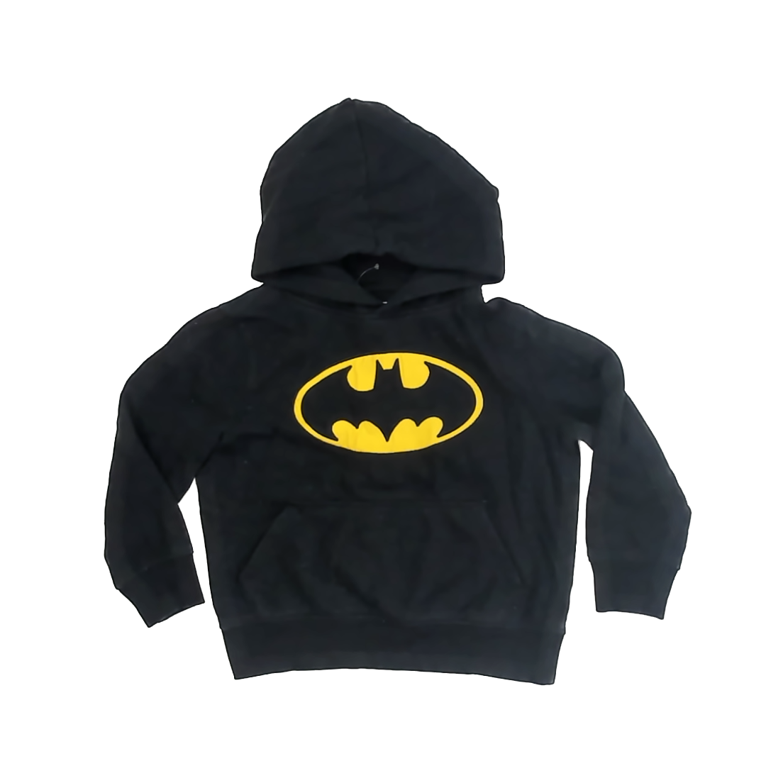 Gap Boys Black Batman Hoodie Size: 6-7 Years Black Batman