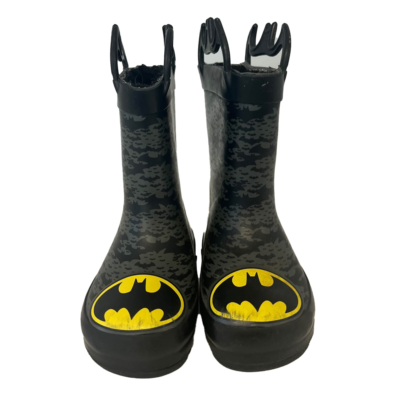 Western Chief Boys Black Batman Rain Boots Size: 5 Toddler