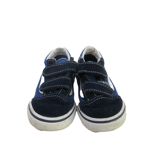 Vans Boys Black | Blue Sneakers Size: 5 Toddler Black | Blue