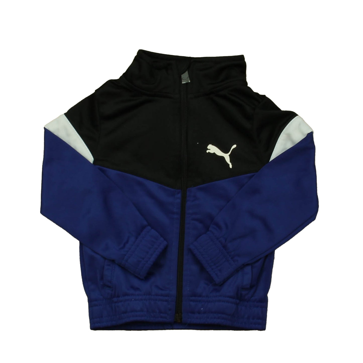 Puma Boys Black | Blue Athletic Top Size: 18 Months Black | Blue