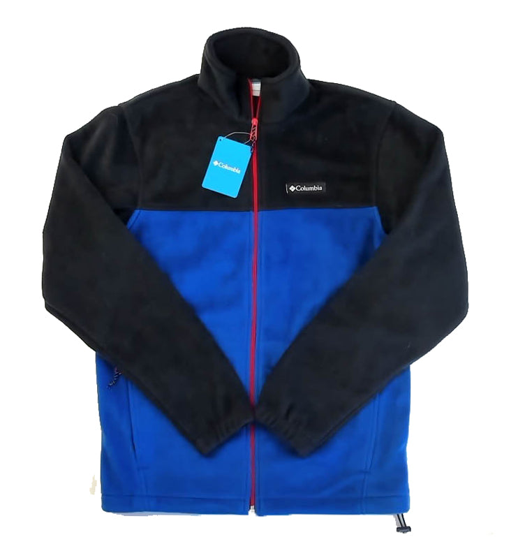 Columbia Boys Black | Blue Fleece Size: Mens Small Black | Blue