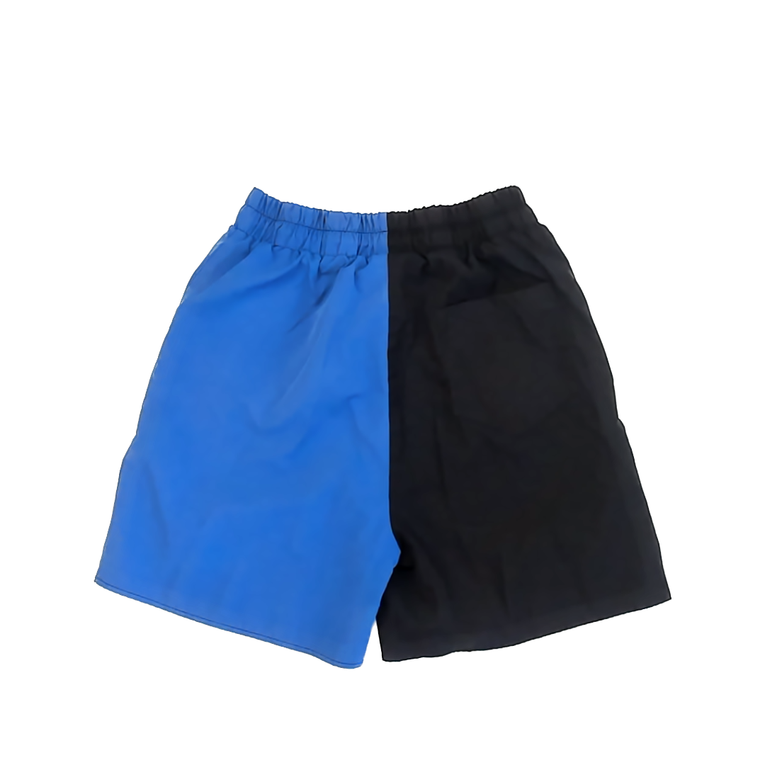 Romwe Boys Black | Blue Athletic Shorts Size: M Black | Blue