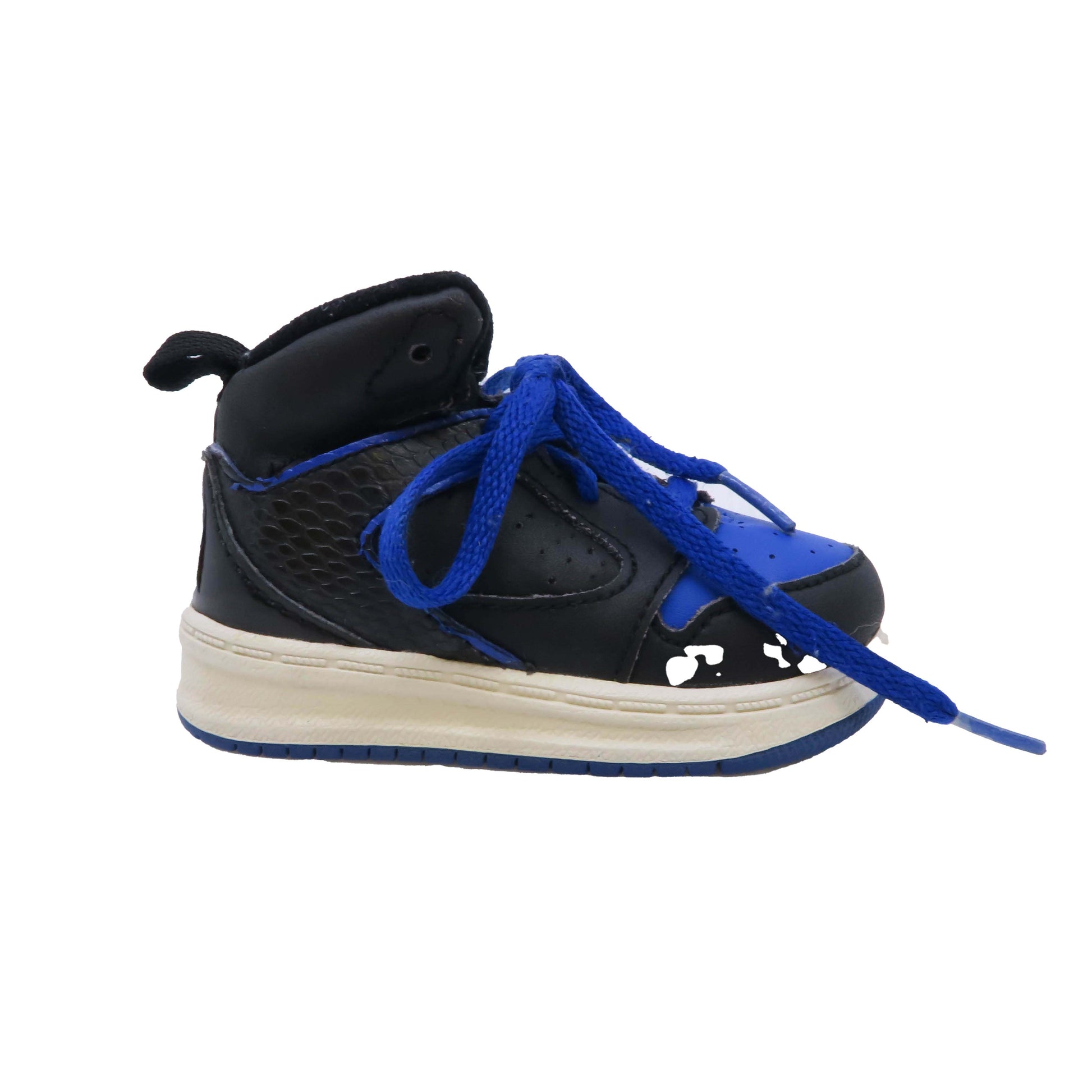 Air Jordan Boys Black | Blue Sneakers Size: 4 Infant Black | Blue