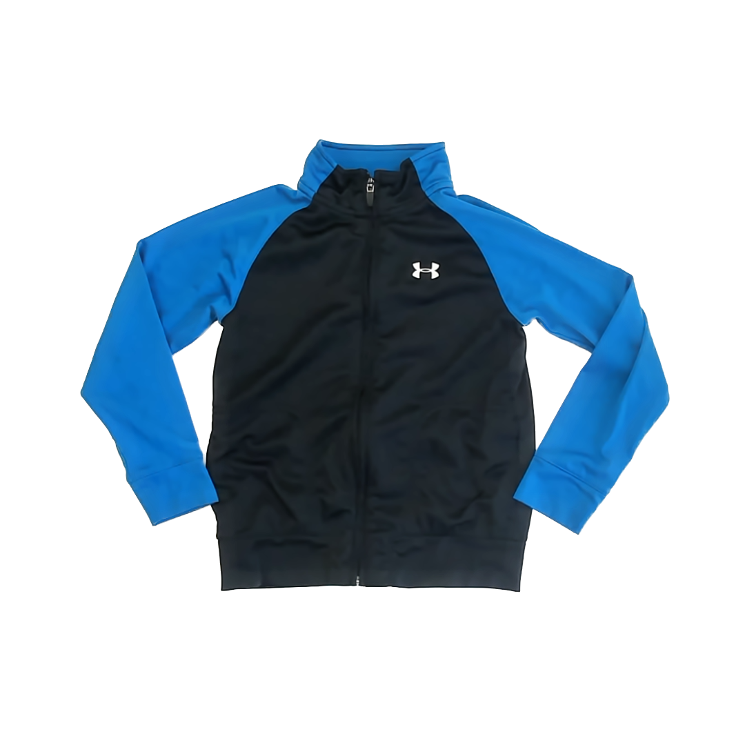 Under Armour Boys Black | Blue Sweatshirt Size: 6 Years Black | Blue