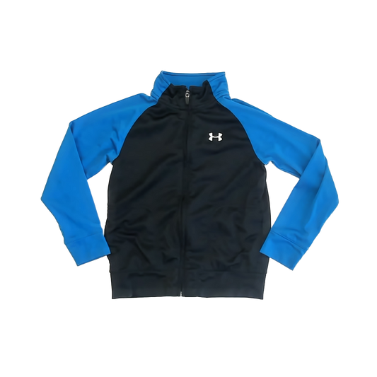 Under Armour Boys Black | Blue Sweatshirt Size: 6 Years Black | Blue