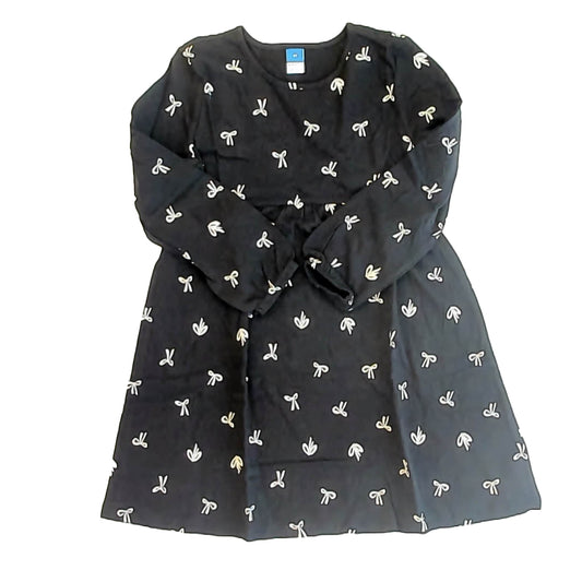 Old Navy Girls Black Bows Dress Size: 6 Years Black Bows