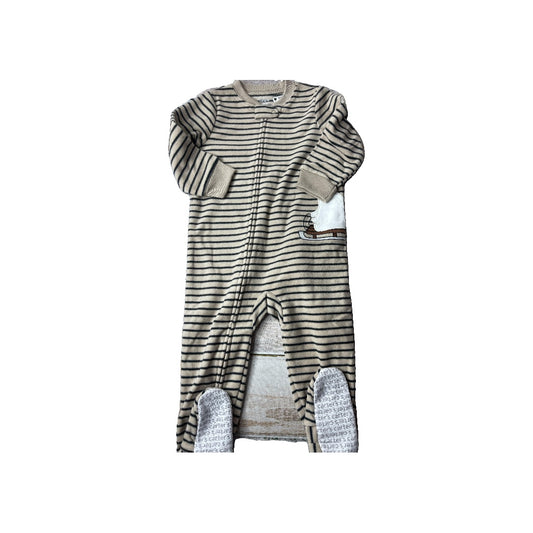 Carters Unisex Black | Brown Pajamas Size: 18 months Black | Brown