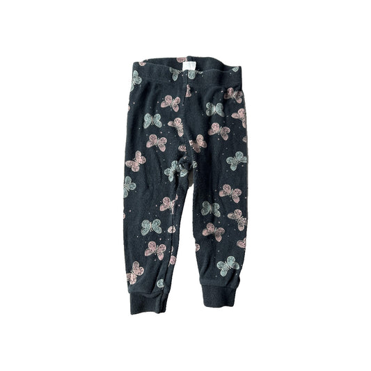 Petit Lemi Unisex Black | Butterfly Pants Size: 12 months Black | Butterfly