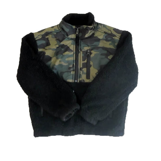 Rockets Of Awesome Boys Black | Camo Fleece Size: 6 Years Black | Camo