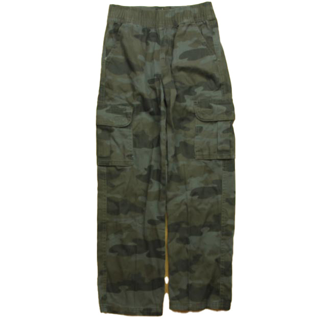 The Children's Place Boys Black Camo Pants Size: 8 Years