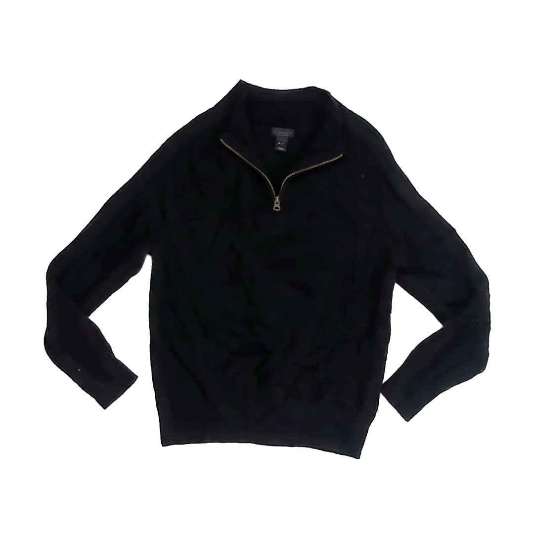 Crewcuts Boys Black Cashmere Sweater Size: 6-7 Years Black Cashmere