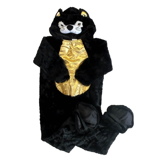 Target Boys Black Cat Costume Size: 4-5T Black Cat