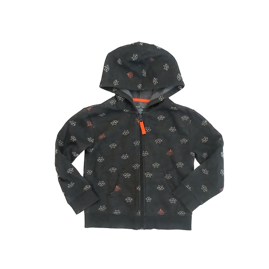 Cat & Jack Girls Black Cats Hoodie Size: 4-5T Black Cats