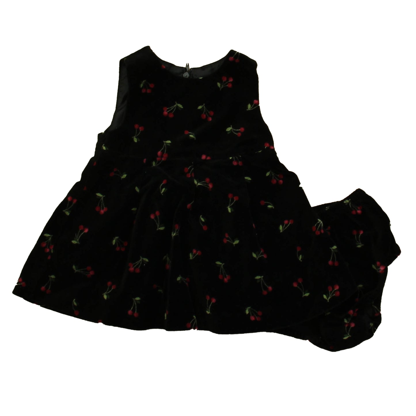 Gymboree Girls Black Cherries Dress Size: 3-6 Months Black Cherries