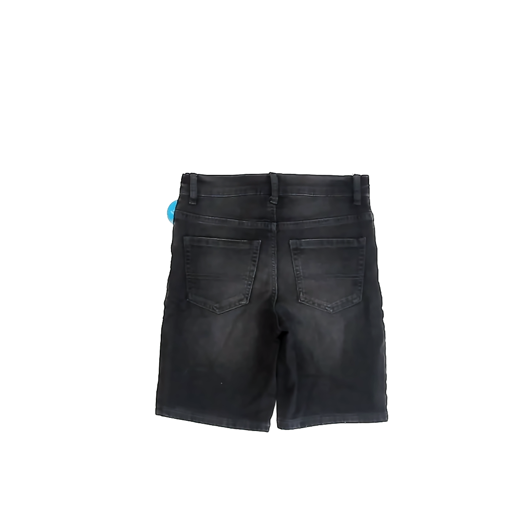 Children's Place Boys Black Denim Jean Shorts Size: 10 Black Denim