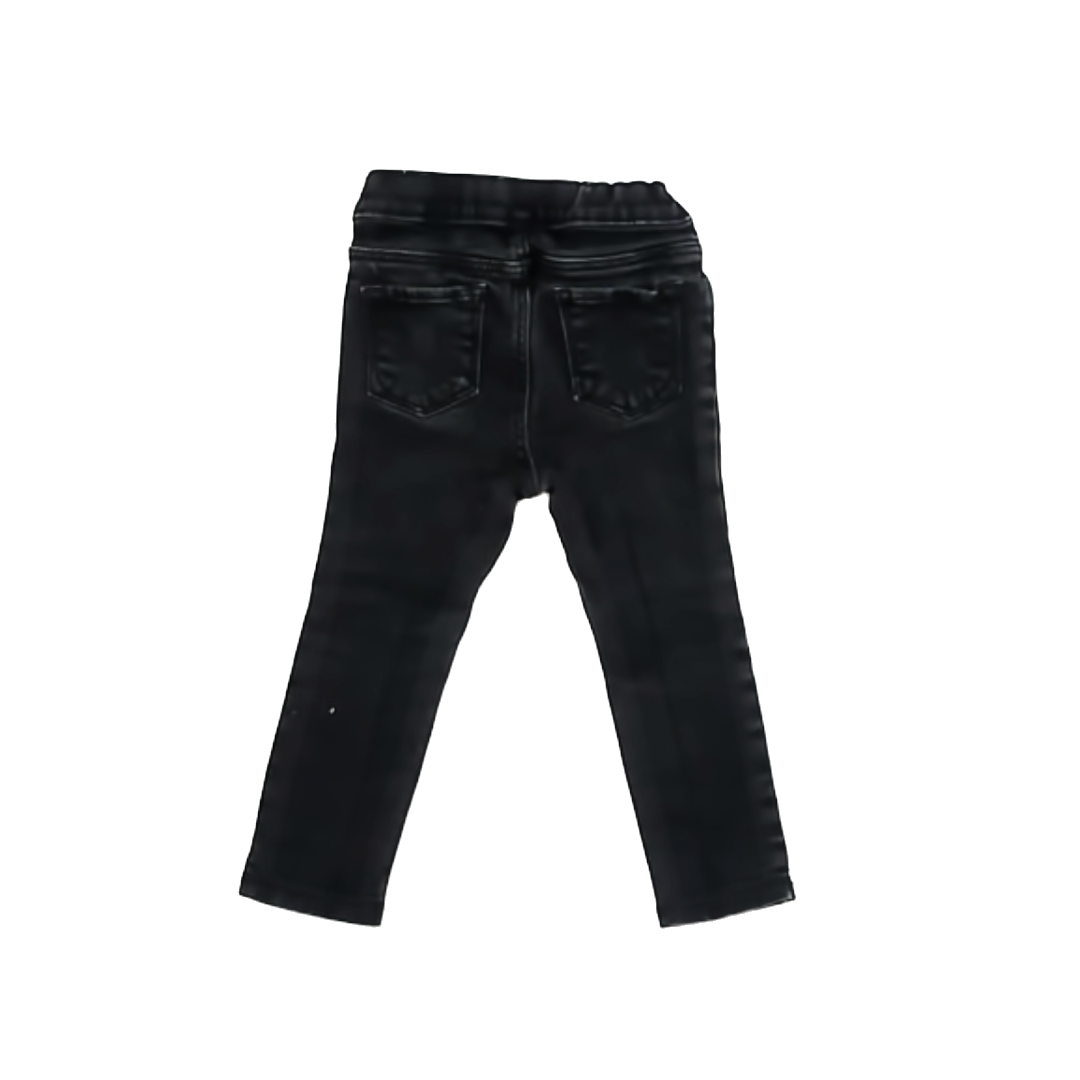 Old Navy Girls Black Denim Jeggings Size: 2T Black Denim