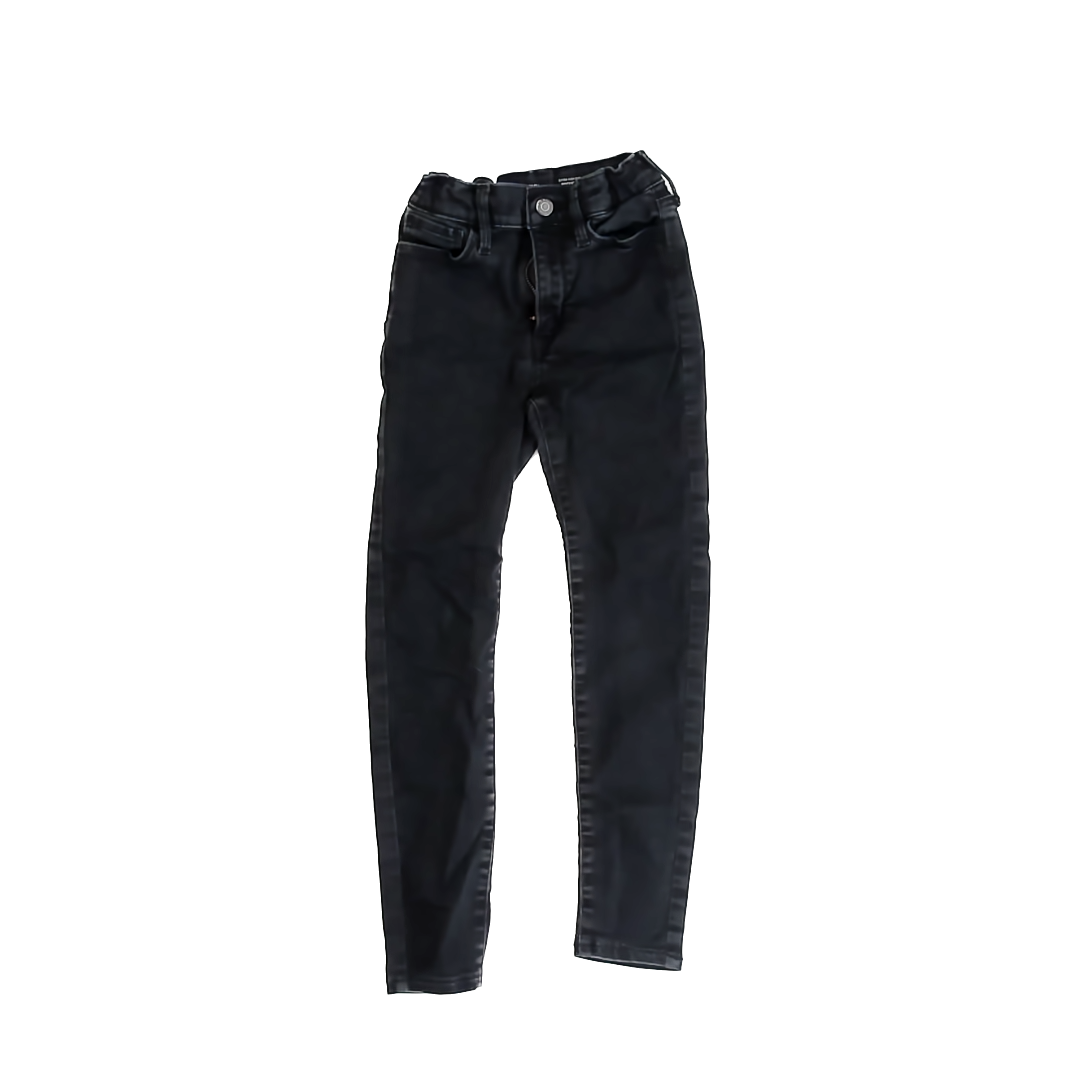 Old Navy Girls Black Denim Jeans Size: 8 Years Black Denim