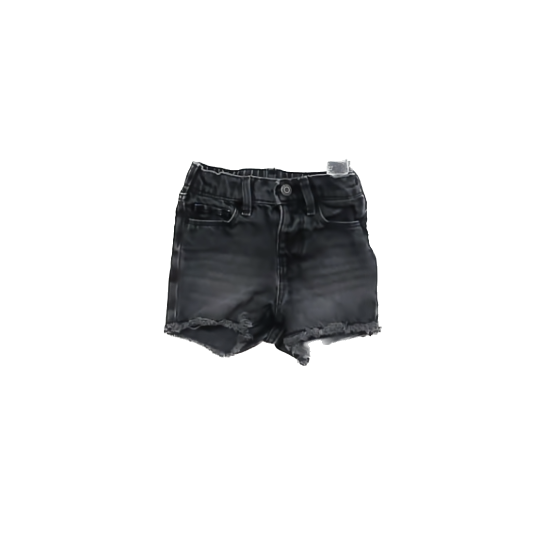 Old Navy Girls Black Denim Jean Shorts Size: 2T Black Denim