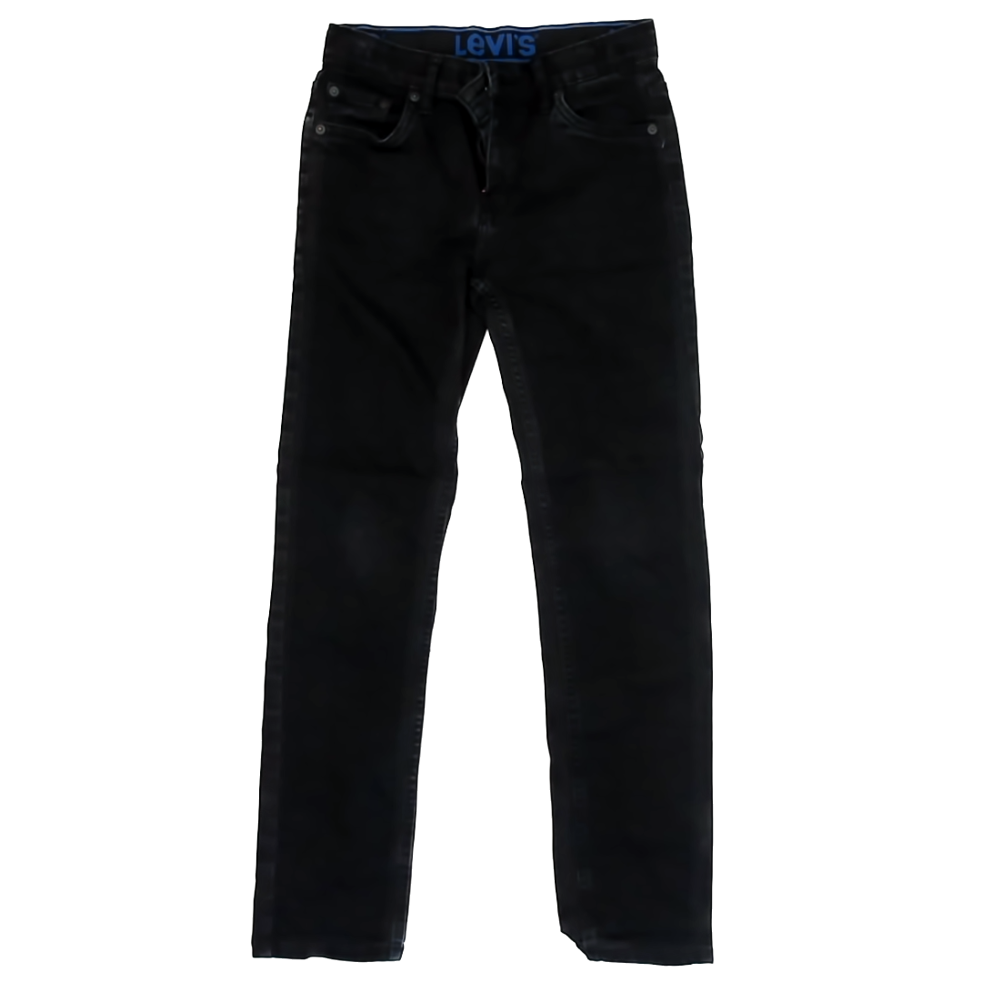 Levi's Boys Black Denim Jeans Size: 12 Years Black Denim