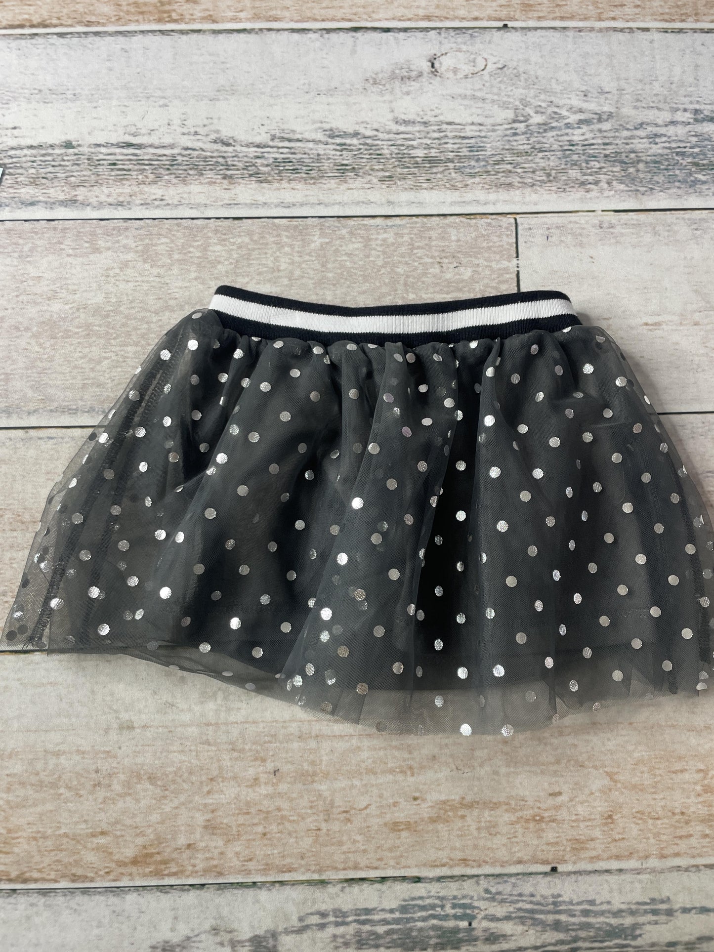 Rockets of Awesome Girls Black | Dots Skirt Size: 12-18 months Black | Dots