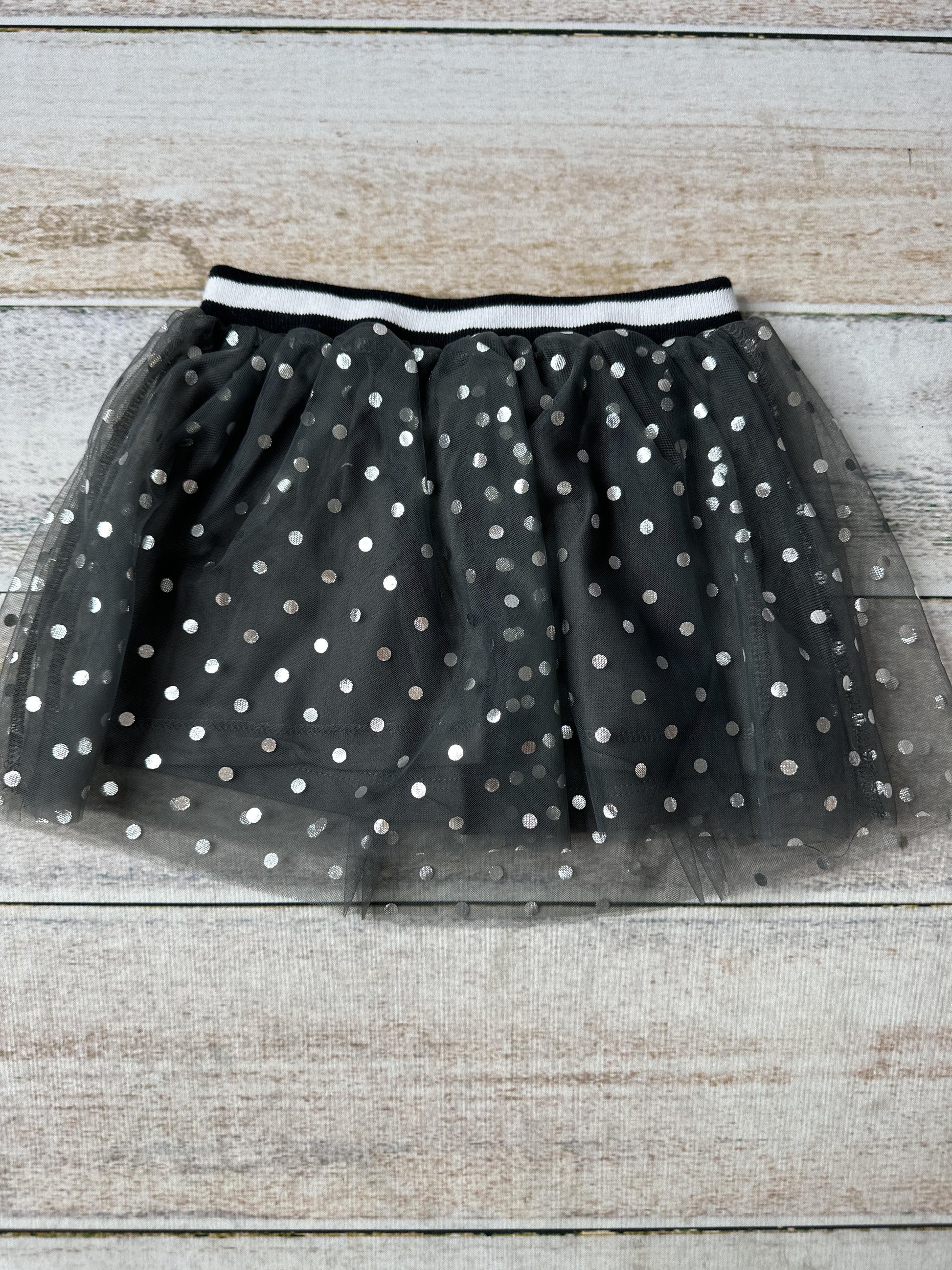 Rockets of Awesome Girls Black | Dots Skirt Size: 12-18 months Black | Dots