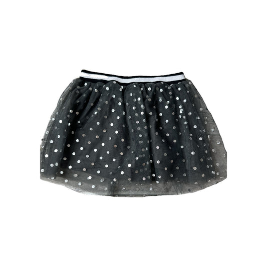 Rockets of Awesome Girls Black | Dots Skirt Size: 12-18 months Black | Dots