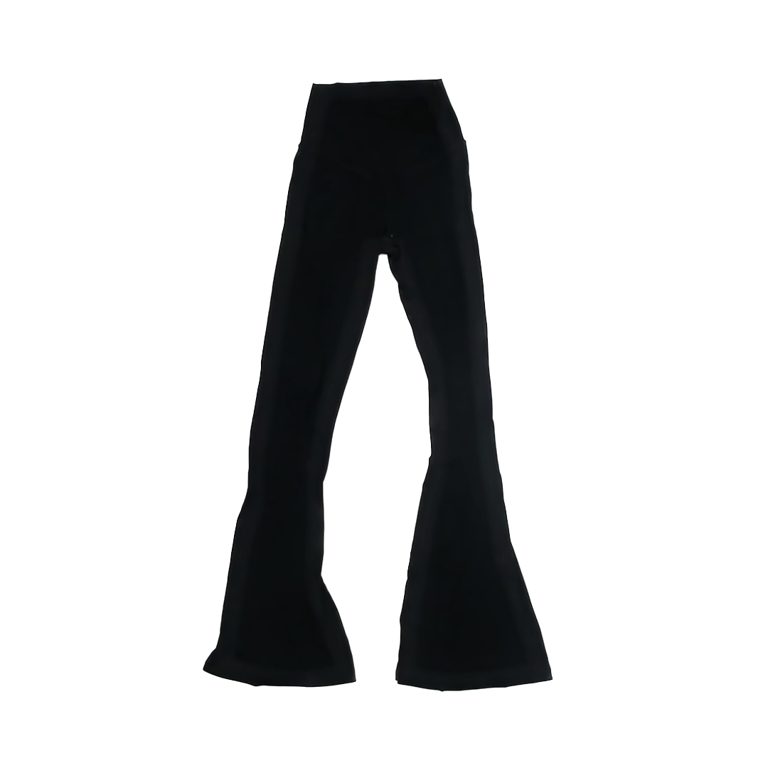 Aerie Girls Black flare Leggings Size: Adult S Black flare