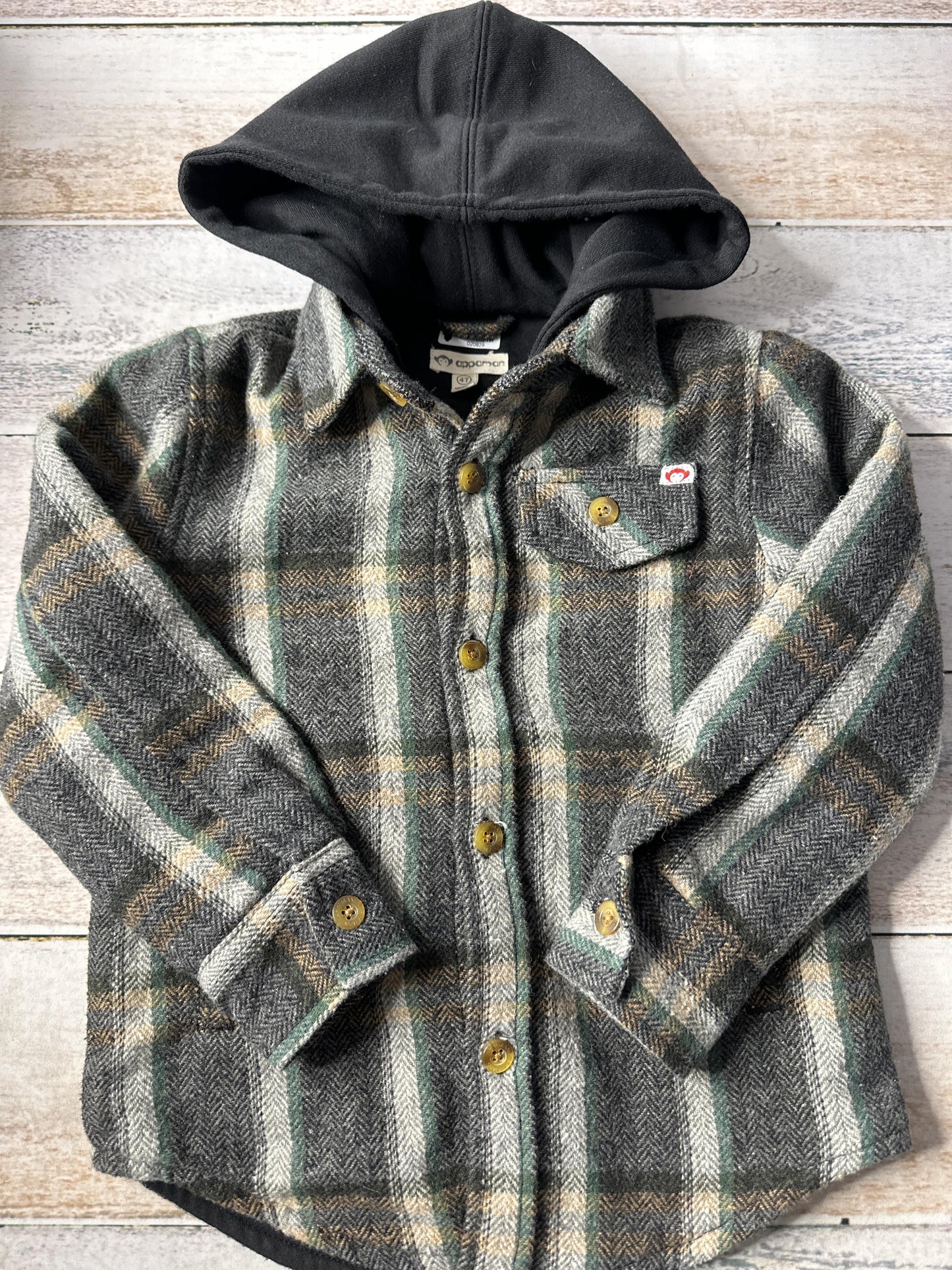 Appaman mini Boys Black | Forest Green Jacket Size: 4T Black | Forest Green