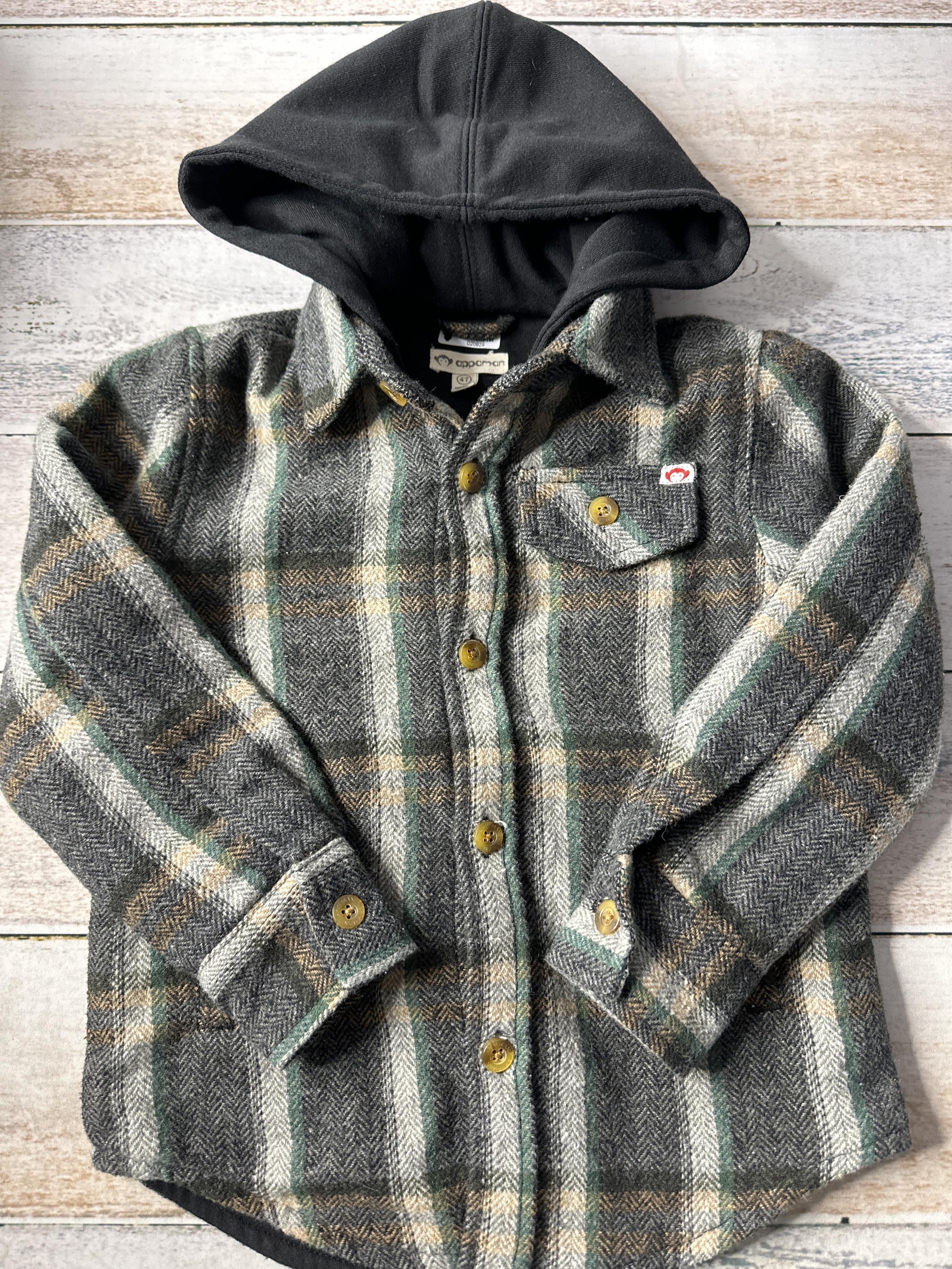 Appaman mini Boys Black | Forest Green Jacket Size: 4T Black | Forest Green