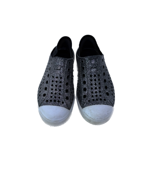 Skechers Girls Black Glitter Water Shoes Size: Youth 1 Black Glitter