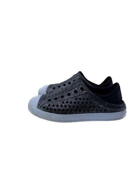 Skechers Girls Black Glitter Water Shoes Size: Youth 1 Black Glitter