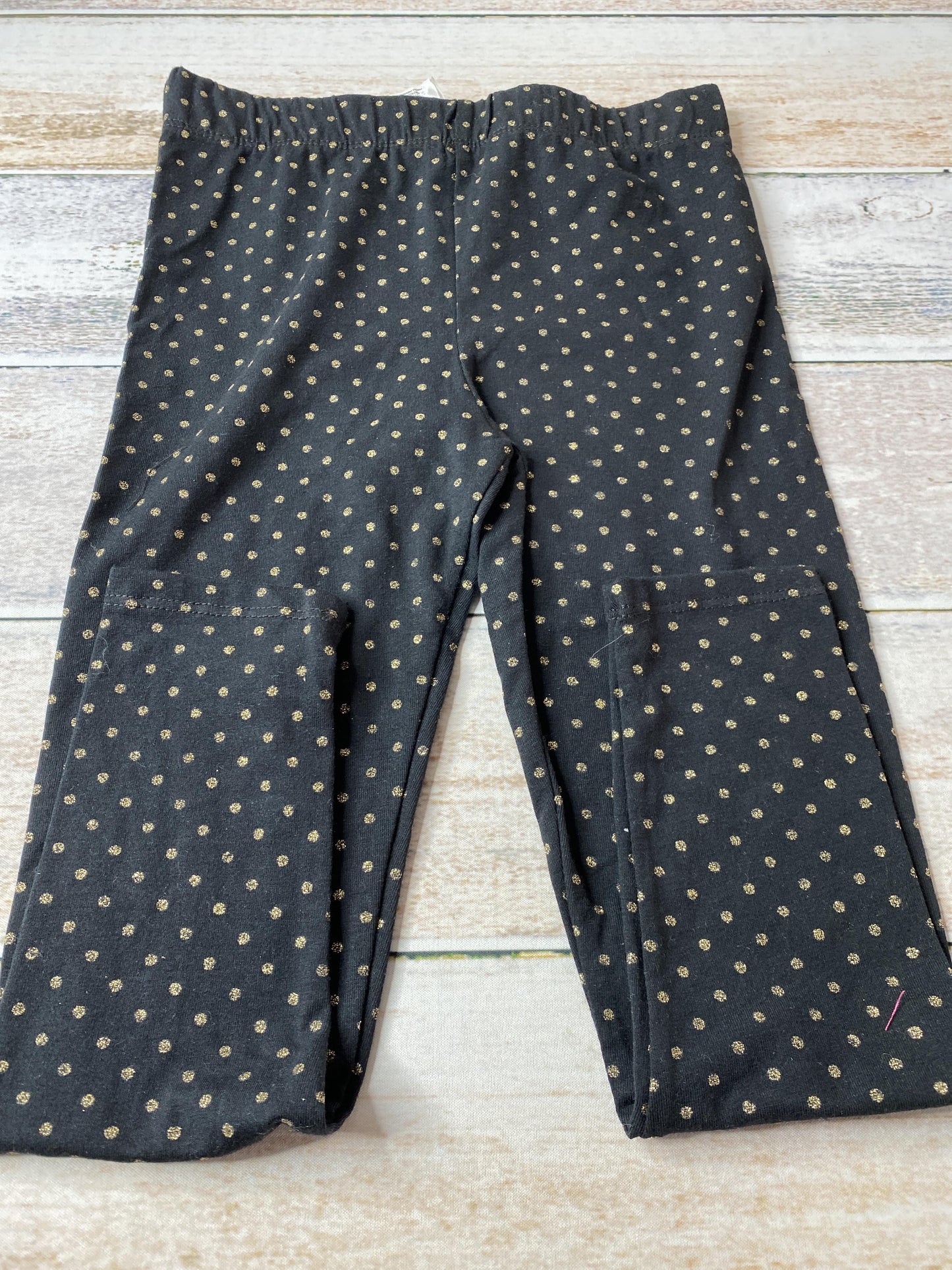Vince Camuto Girls Black | Gold | Sparkle | polka dot Pants Size: 7 Black | Gold | Sparkle | polka dot