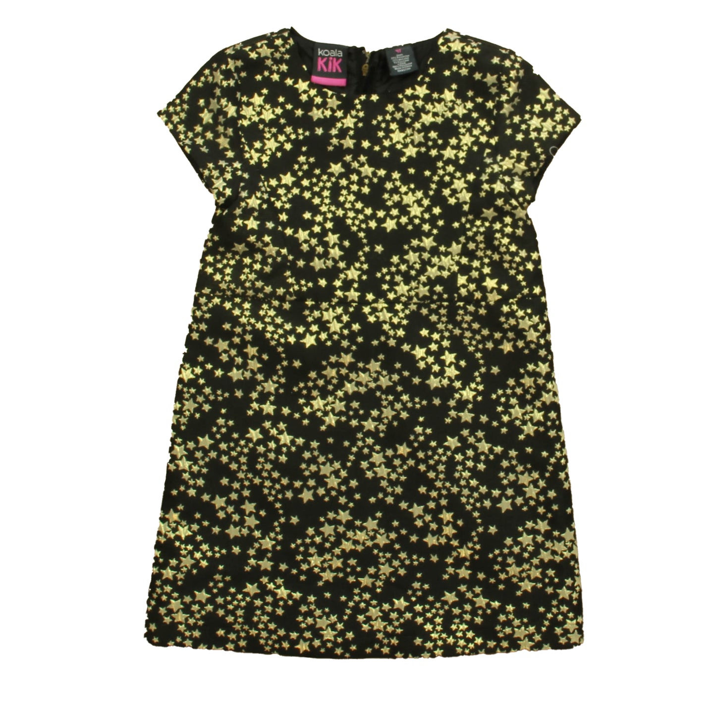 Koala Kik Girls Black | Gold Stars Dress Size: 4T Black | Gold Stars