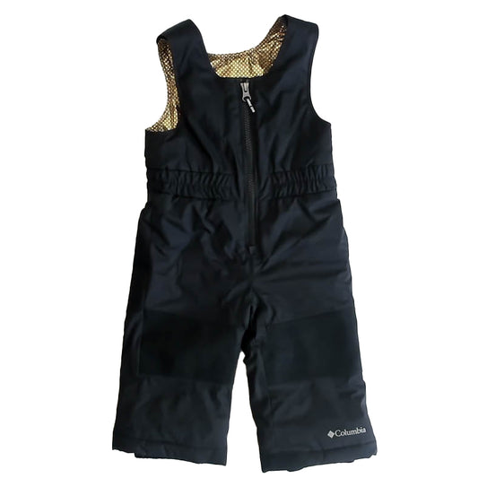 Columbia Unisex Black | Gold Snow Pants Size: 12-18 Months Black | Gold