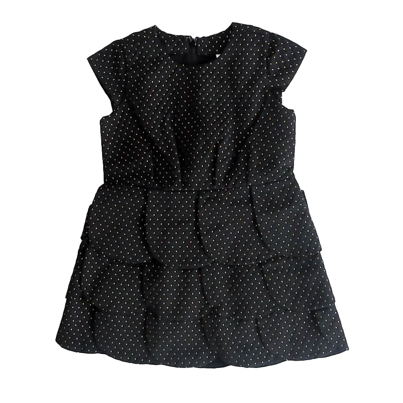 Egg Girls Black | Gold Dress Size: 3T Black | Gold